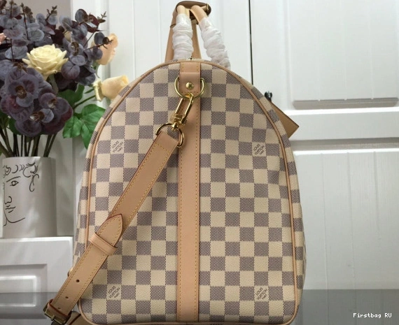 First bags ru reviews BANDOULIÈRE VUITTON 55 KEEPALL LOUIS 0713